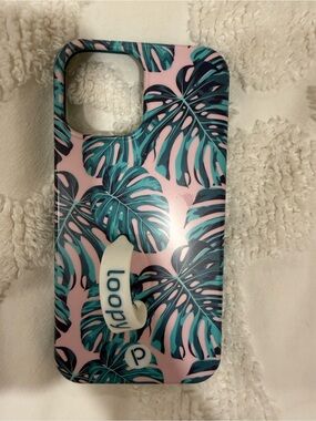 Loopy Case Leaf Pattern iPhone 16 pro max